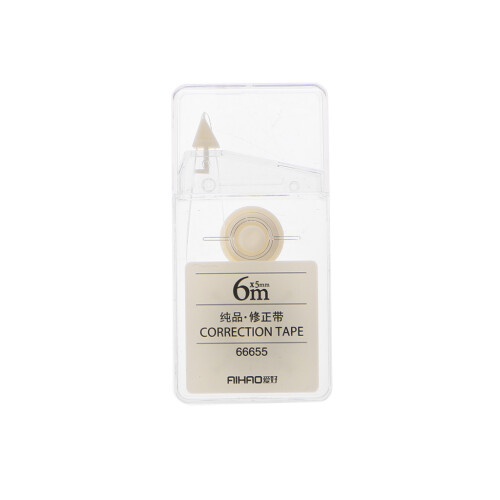 Quick Dry Correction Tape Simple Style Roller White Out Easily