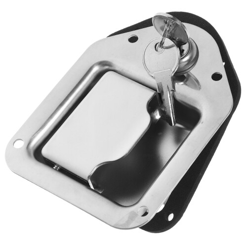 Inox Pour Boîte À Outils Serrure Durable Argenté