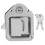 Inox Pour Boîte À Outils Serrure Durable Argenté 8