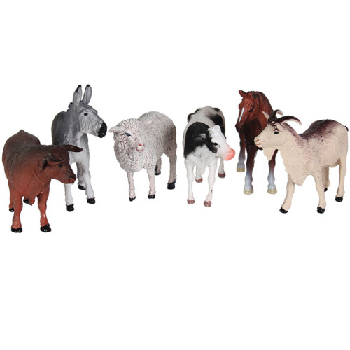 6 Mini Animali Della In Educativo