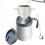 Transportable Camping Coffee Set Untarnished Insulated-White 1
