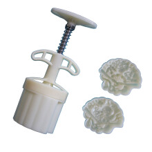 Creative Folding Fan Shape Mooncakes Molds Hand Press For