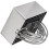 Dishwasher Safe Cake Molds With Grip-Square straight edge 1