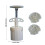 Creative Folding Fan Shape Mooncakes Molds Hand Press For 3