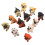 12 Pezzi Cuccioli Animali Realistici Figure 6