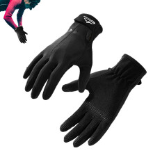 Diving Water Skiing Gloves with Adjustable Sticker Earth and Sea Dual Use Thick Palms and Fingertips XL Black