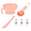 Set Ciotole In Silicone Per Maschere E Barre Gel Riutilizzabili 9
