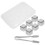 Set Ghiaccio Riutilizzabili In Inox Con Pinza 11