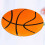 1 Pezzo Tappeto Rotondo A Baseball Antiscivolo Per Sedia 5