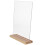 Set Portasegni Da Banco Per Volantini Menù Brochure Display 8