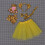 5 Pezzi Costume Con Cerchietto 10