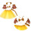 5 Pezzi Costume Con Cerchietto 7