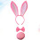 3 Pezzi In 1 Set Accessorio Per A Orecchie Coniglio 6