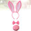 3 Pezzi In 1 Set Accessorio Per A Orecchie Coniglio 8