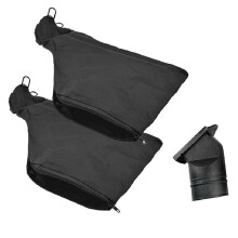 Dust Collection Bag For Miter Saw Model 255 With Zipper And Wired Adjustable Stand Black Dust Collector Bags