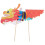 6Sets Kinderen DIY Papier Dragon Speelgoed Set 2