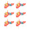 6Sets Kinderen DIY Papier Dragon Speelgoed Set 8