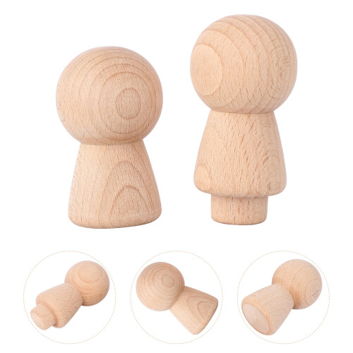 2 In Legno Massiccio Da Te Da Colorare 2