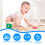 2 Set Giocattoli Montessori In Legno Con Monete E Geometriche 6