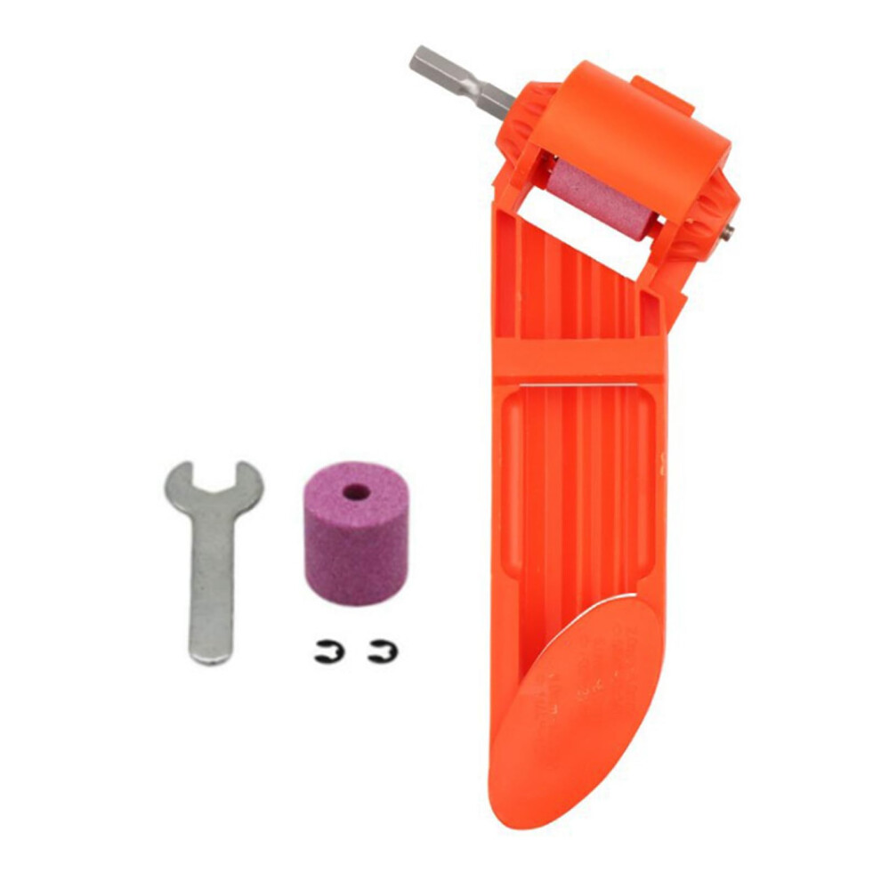 Portable Drill Bit Sharpener With Grinding Wheel For Diy Projects, Handheld Compatible With Hss And Carbide Bits 9001264160647