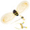 Set Costume Api Con Cerchietto E Bacchetta Per 1