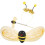 Set Costume Api Con Cerchietto E Bacchetta Per 11
