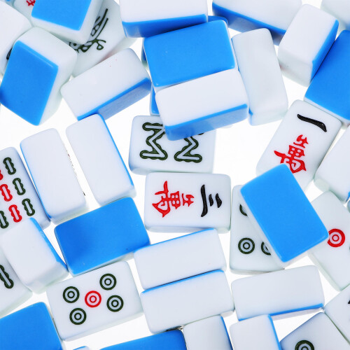 Set Da Mahjong Portatile Per Campeggio