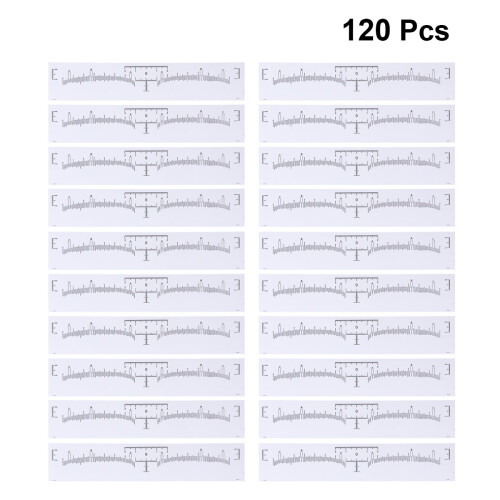 120 Sticker Righello Sopracciglia per e Misurazione 2