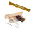 1 Set Weefgetouw Mini Weefgetouw Intellectueel Speelgoed 2