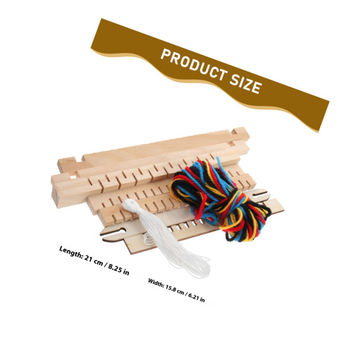 1 Set Weefgetouw Mini Weefgetouw Intellectueel Speelgoed 1