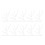 50 Pezzi Testine In Silicone Morbide Per Applicazione Eyeliner Uniforme 1