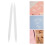 50 Pezzi Testine In Silicone Morbide Per Applicazione Eyeliner Uniforme 10
