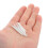 50 Pezzi Testine In Silicone Morbide Per Applicazione Eyeliner Uniforme 6