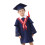 Tunica Laurea Kids e Set Dottorato 150 Cm 11