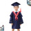 Tunica Laurea Kids e Set Dottorato 150 Cm 5