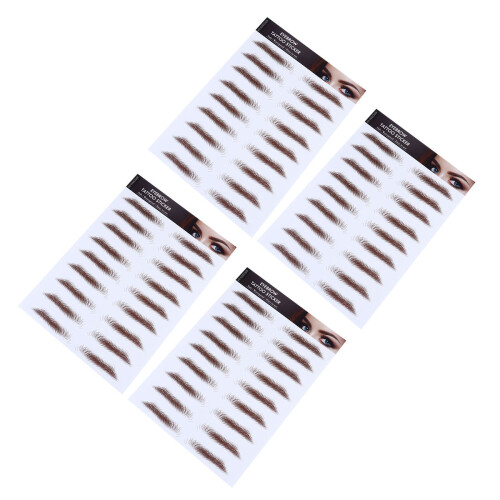 4 Pezzi 6D Sopracciglia