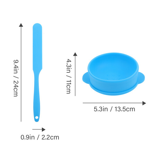 Set Strumenti Te Per Maschere Con Spatola E Ciotola 2