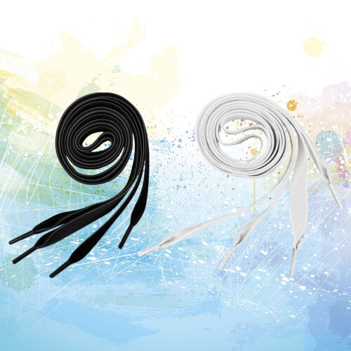2 Paia Piatti 1,6 Cm Per Scarpe ( 120 Cm + 120 Cm) 2