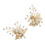 2 Pezzi Clip Scarpe Con E Per Sposa E 4