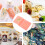 10 Pezzi Edibile 2,5X2,5 Cm Per Arte Trucco 10