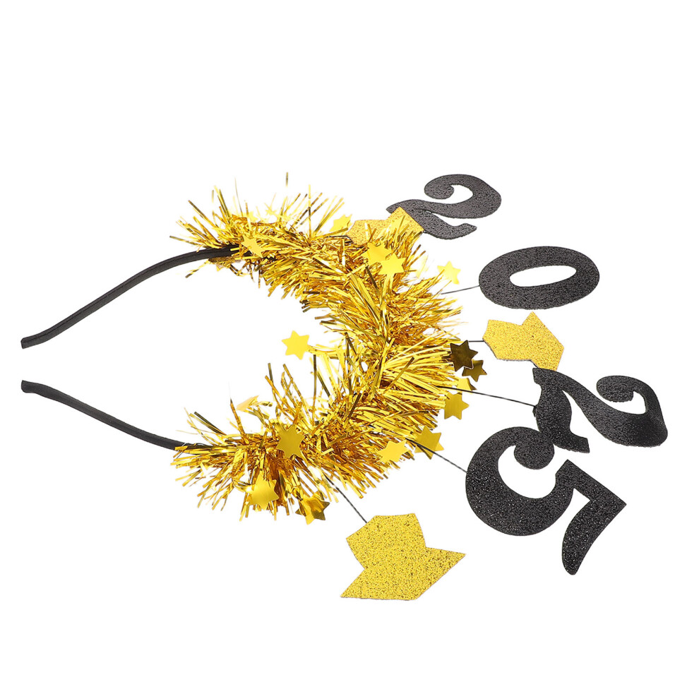 Fascia Laurea Class Of 2025 Con Stelle E Cappello Decorativo-image