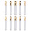10 Pezzi 5 Ml Vuoti Per Lucidalabbra Oro Trasparente 9