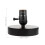 1Pc Retro Black Wooden Lamp Holder Bedside Table Base Light Accessory 7