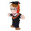1 Set Pop Decoratieve Afstuderenmuts En Kleding Voor Aankleden 1