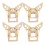 4 Kit Stem Bambini 8-13 Anni: Puzzle 3D In Legno Con 1