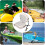Inflatable Adjustable Canoe Seat  Multipurpose Boat Seat with Backrest 3