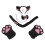 5 Pezzi Costume Con Orecchie Collare 4