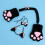5 Pezzi Costume Con Orecchie Collare 8
