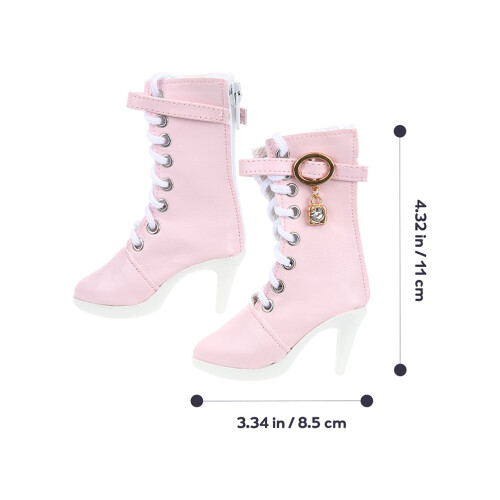 2Paia Mini Alto Per 60 Cm Materiale PU Colorati 2