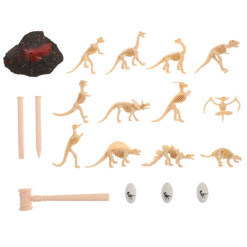 19 Scheletri Giocattoli Archeologici Bambini 1
